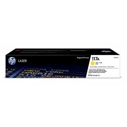 HP 117A Yellow Original Laser Toner Cartridge For HP Color Laser MFP 178nw, 150nw, 150a, MFP 179fnw Printers