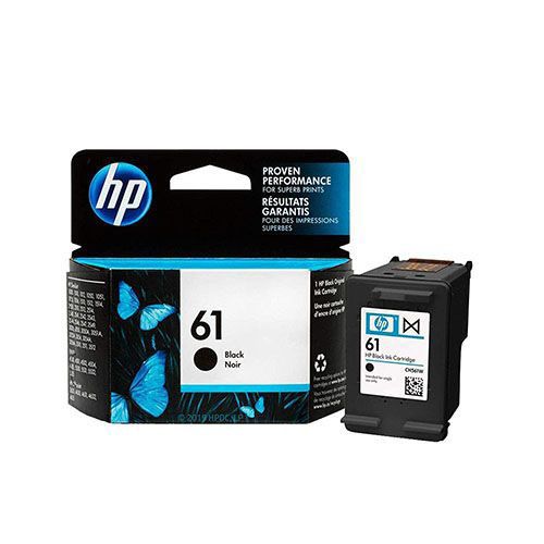 HP 61 Black Ink Cartridge (CH561W) for HP Deskjet 1000, 1050, 2000, 2050, 3000, 3050, 2010, 2060 Printer Series