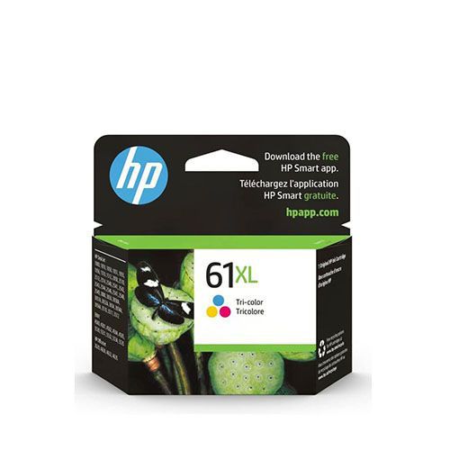 HP 61XL Tri-Color High-yield Ink Catridge For HP Deskjet 1000, 1010, 1012, 1050, 1055, 1056, 1510, 1512, 1514, 1051, 2050, 2510, 2512, 2514, 2540, 2541, 2542, 2544 Printers