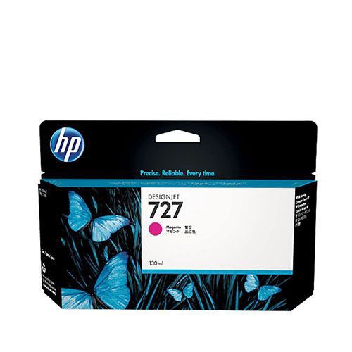 HP 727 130-ml Magenta Ink Cartridge (B3P14A) for HP Designjet T1500, T920, T2500 Printer