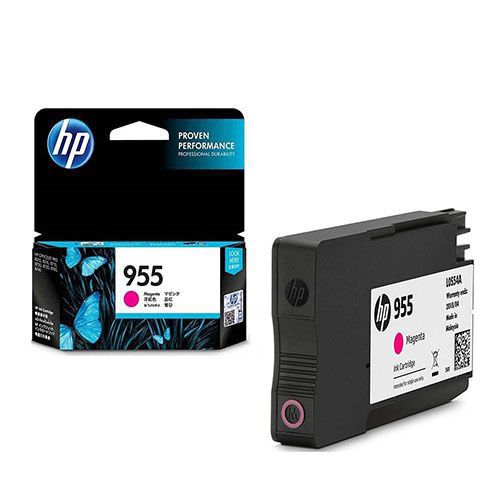 HP 955 Magenta Ink Cartridge for HP OfficeJet Pro 8210, 8216/8218, 7740, 8710, 8720, 8730, 8740 Printer