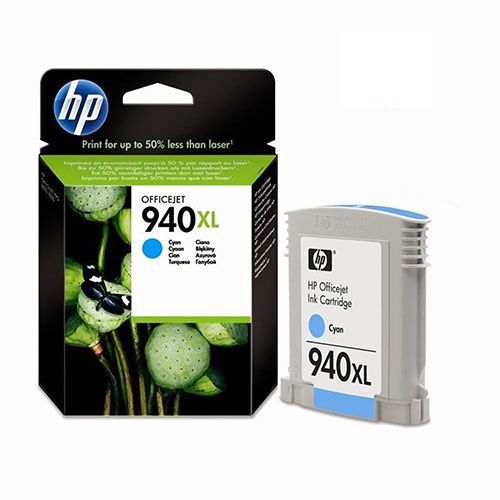 HP 940XL High Yield Cyan Original Ink Cartridge for HP Officejet Pro 8000, 8500, 8500A Printer Series 