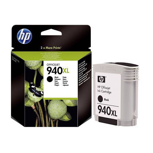 HP 940XL High Yield Black Original Ink Cartridge for HP Officejet Pro 8000, 8500, 8500A Printer Series 