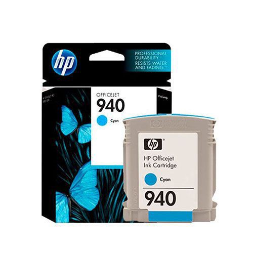 HP 940 Cyan Ink Cartridge (C4903A) for HP Officejet Pro 8000, 8500, 8500A Printer Series 