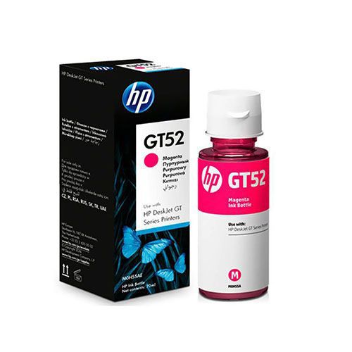 HP GT52 Magenta Original Ink Bottle (M0H55A) for HP DeskJet GT 5820, 5810, Ink Tank Wireless 515, 415, 416, 412, 319 All-in-One Printer