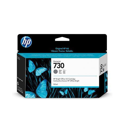 HP 730 130-ml Grey Ink Cartridge (P2V66A) for HP DesignJet T1700 44”, T1700 PostScript, T1700dr, T1700dr SP Printer