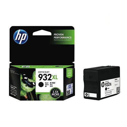 HP 932XL Black Ink Cartridge (CN053AA) For HP OfficeJet 7510, 6600 - H711a/H711g, 7612, 7110 Wide Format Printer