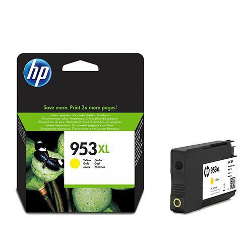 HP 953XL Yellow Ink Cartridge (F6U18AE) For HP Officejet Pro 8702, 7720, 7730, 7740, 8210, 8710, 8715, 8716, 8720, 8725, 8730, 8740 Printer