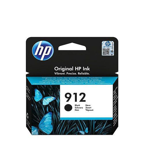 HP 912 Black Ink Cartridge (3YL80AE) for HP Officejet Pro 8012, 8014, 8015, 8022, 8023, 8024, 8025, 8013 Printer