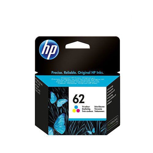 HP 62 Tri-color Ink Cartridge (C2P06AE) For HP ENVY 5640, 7640, 7640 Printer