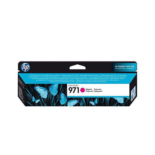 HP 971 Magenta Ink Cartridge (CN623A) for HP Officejet Pro X451dw, X476dw, X551dw, X576dw Printer