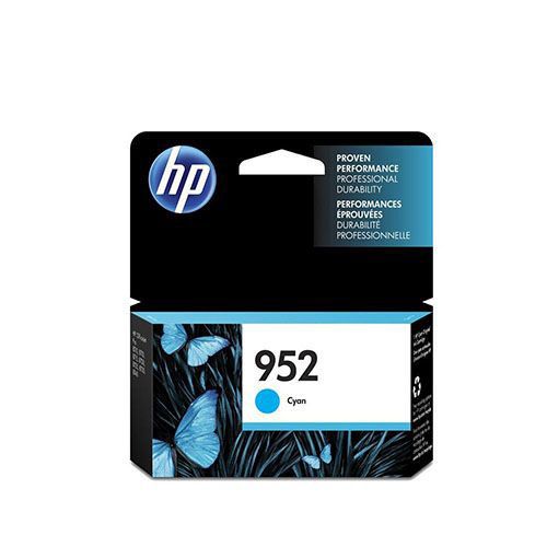 HP 952 Cyan Ink Cartridge (L0S49A) for HP OfficeJet Pro 7740, 8702, 8710, 8715, 8720, 8725, 8730, 8740 Printer