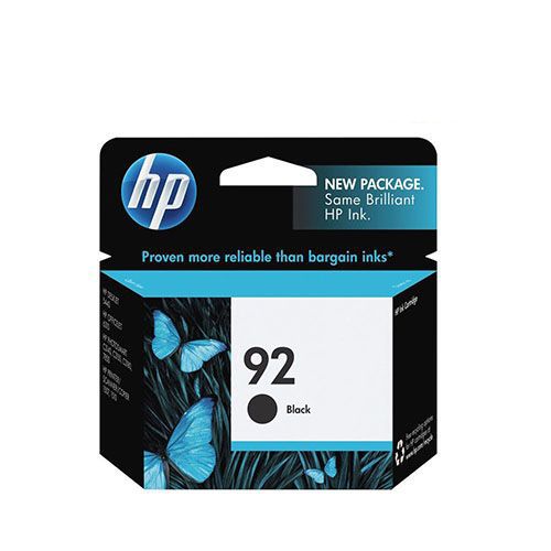 HP 92 Black Ink Cartridge (C9362W) for HP Photosmart C4180, C3180, 7850, Deskjet D4160, 5440, PSC 1510 Printer