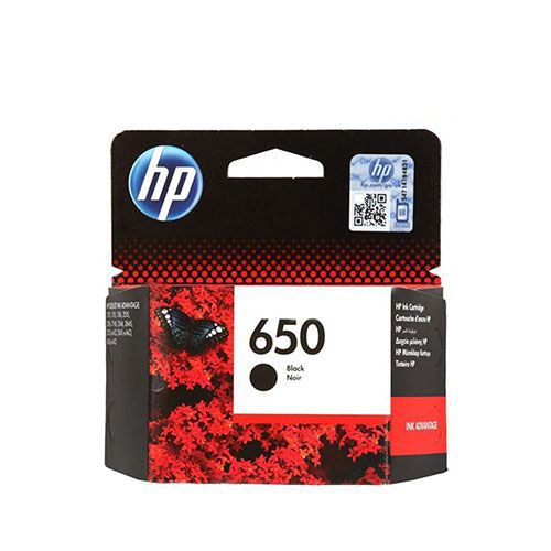 HP 650 Black Ink Cartridge (CZ101A) for HP Deskjet Ink Advantage 2515, 1015, 1515, 2545, 2645 All-in-One Printer