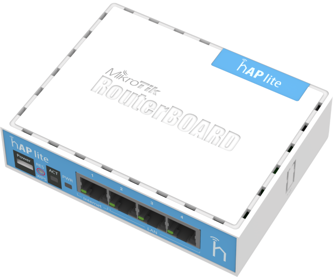 MikroTik Router BOARD hAP lite (RB941-2ND-TC) 